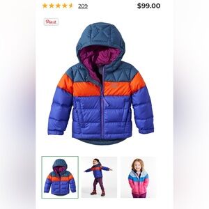 LL Bean Winter Coat -Toddler